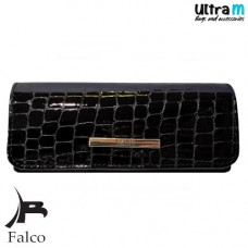 Falco House 3005 crna kroko lak