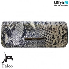 Falco House 3005 zmijski print srebrni